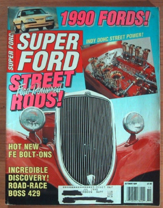 SUPER FORD 1989 OCT - 427 '67 GT-500, GT-40, BOSS 9